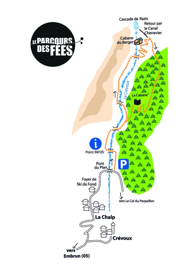 plan parcours des fées