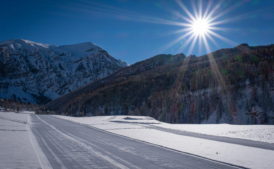 La Chalp Nordic ski area